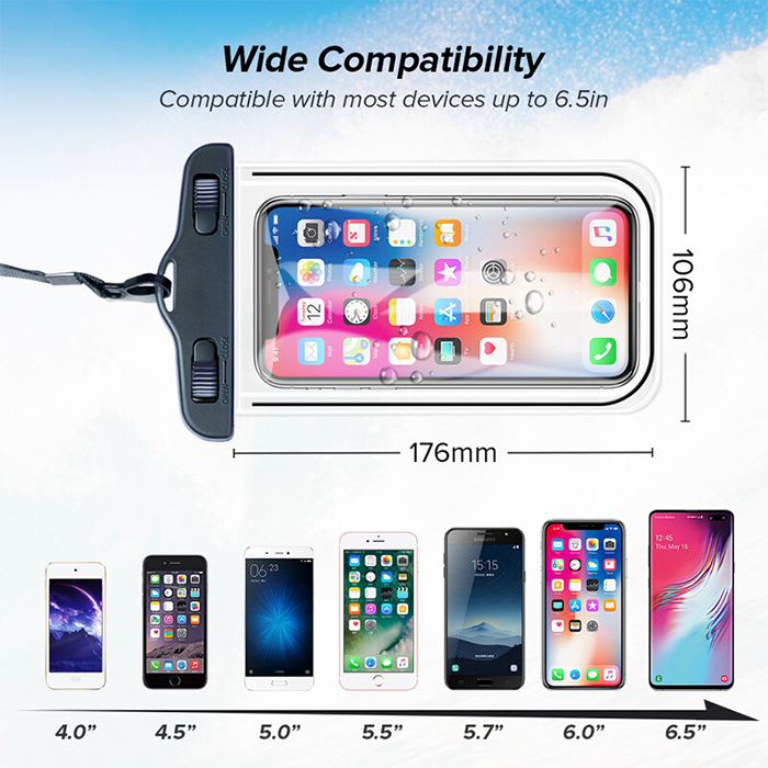 AquaBag, průhledné vodotěsné pouzdro na telefon - Image 5