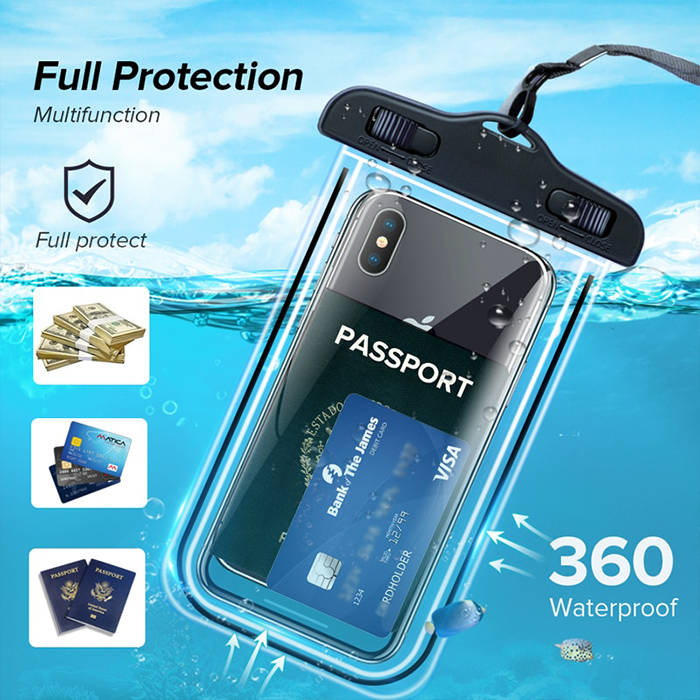 AquaBag, průhledné vodotěsné pouzdro na telefon - Image 8
