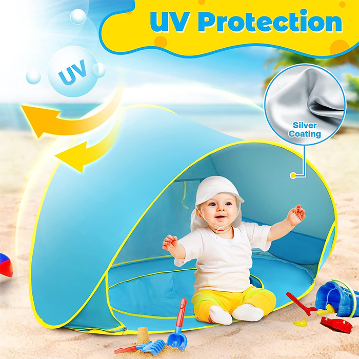 BabyTent, dětský stan s UV ochranou a bazénkem - Image 4