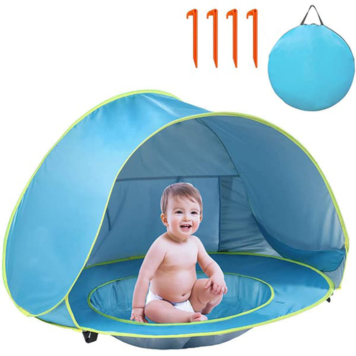 BabyTent, dětský stan s UV ochranou a bazénkem - Image 10
