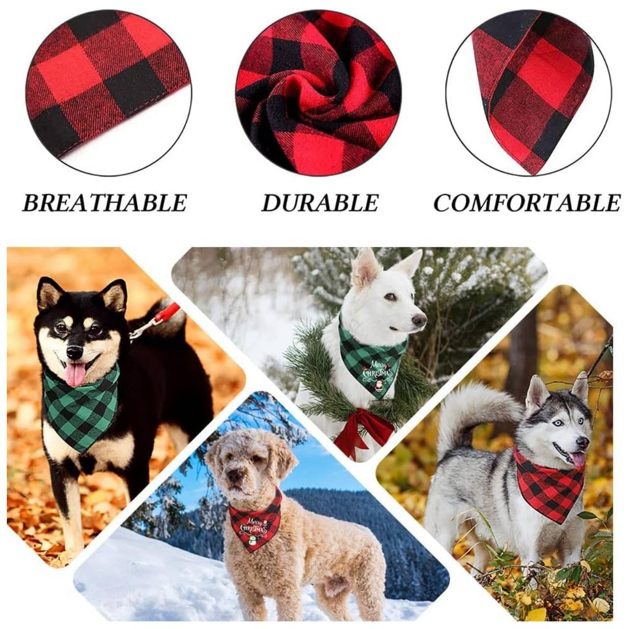 Bandana, vánoční šátek pro psy - Image 3