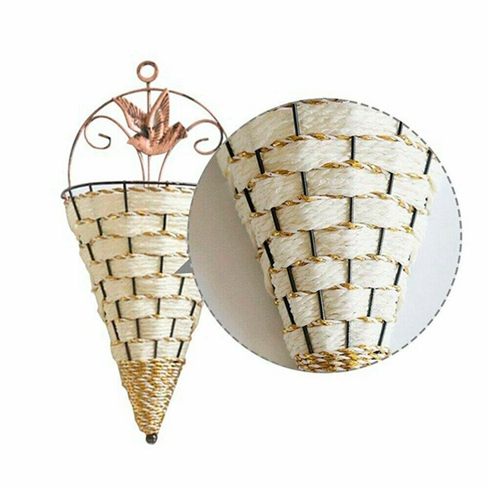 BasketVase, nástěnný květinový koš - Image 4