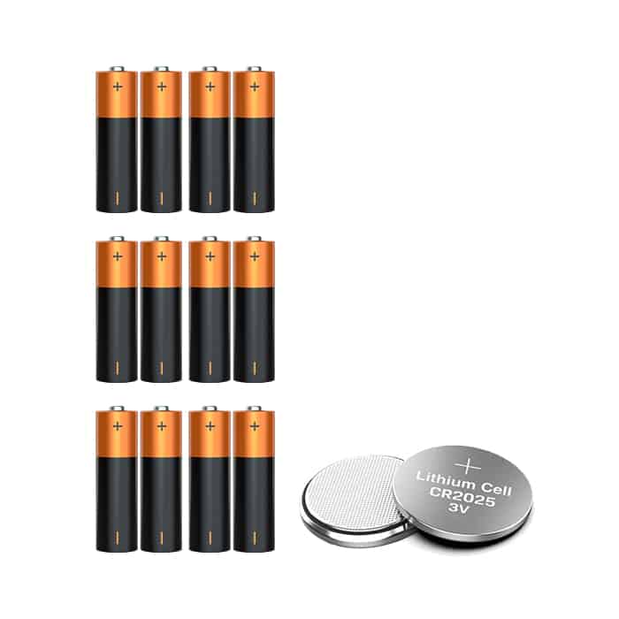 Sada baterií pro LED světla GlowWaterLights (13 ks) - Image 3