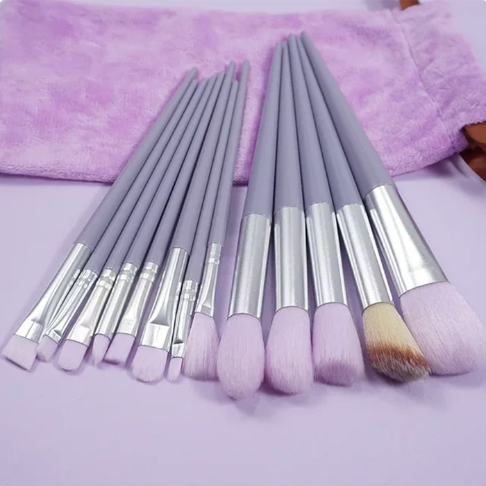 BrushSet, 13dílná sada štětců na make-up s pouzdrem na nošení - Image 8