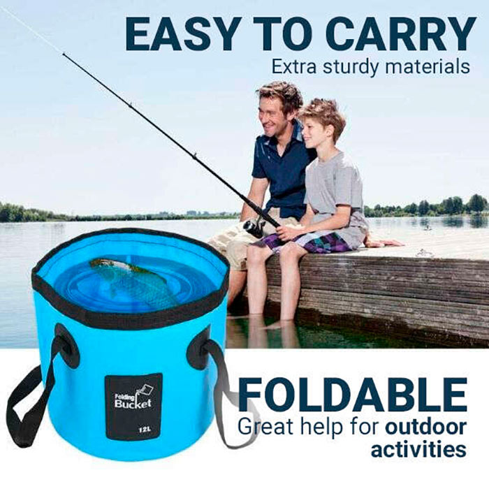 Bucket, skládací vodotěsná taška na kbelík (20 litrů) - Image 6