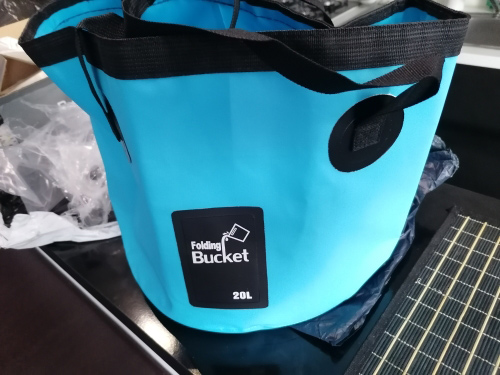 Bucket, skládací vodotěsná taška na kbelík (20 litrů) - Image 9