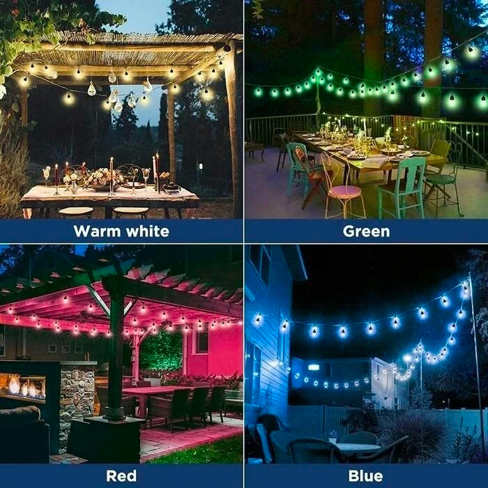 BulbLights, 50 vnitřních a vnějších retro LED světel, které se nabíjejí solární energií - Image 7