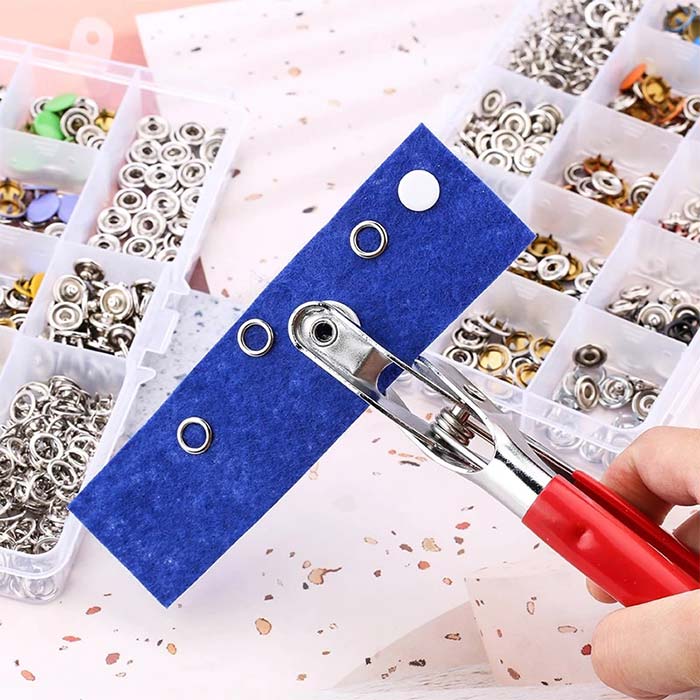 ButtonPliers, profesionální sada pro přichycení knoflíků - Image 10