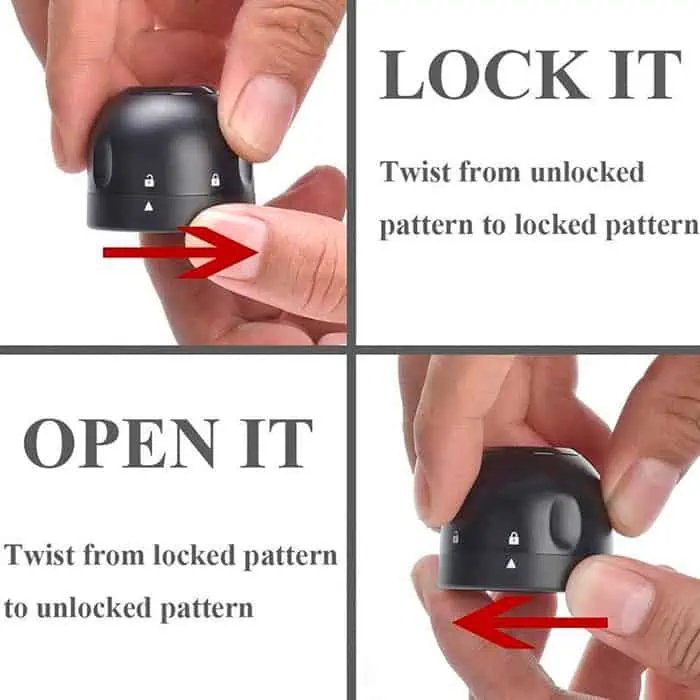 CapLock, vakuová zátka na láhve (1 na víno + 1 na šampaňské) - Image 3