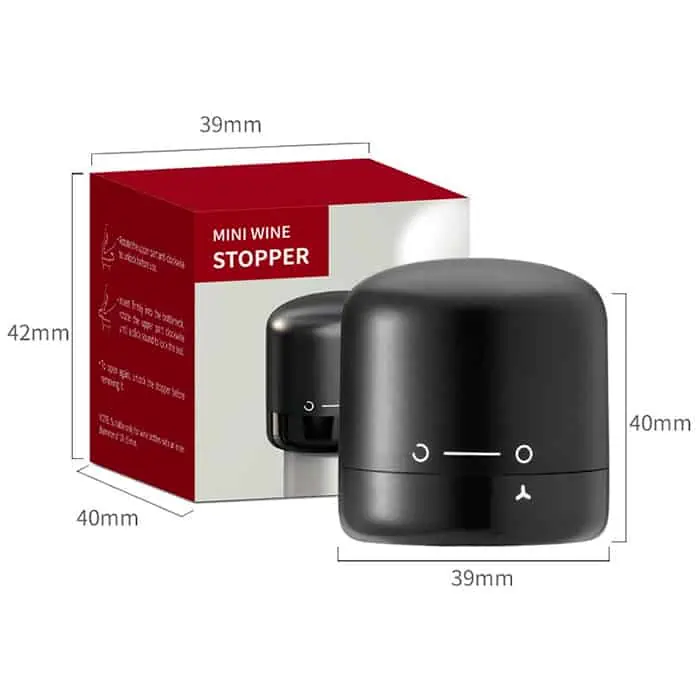 CapLock, vakuová zátka na láhve (1 na víno + 1 na šampaňské) - Image 8