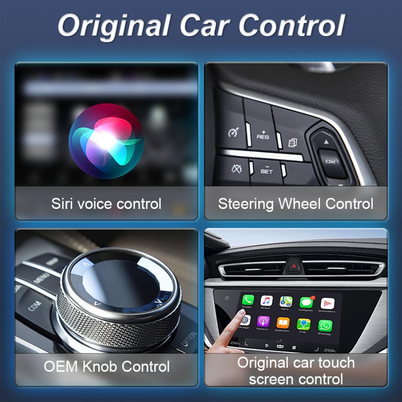 CarPlay, USB klíč pro bezdrátové připojení automobilu s Apple CarPlay a Android Auto - Image 2