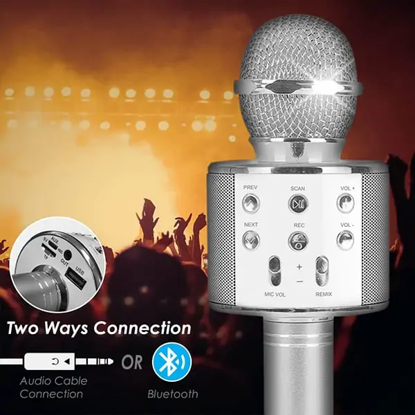 CaraokeStar, bezdrátový mikrofon se reproduktorem pro karaoke - Image 8
