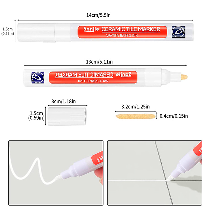 CeramicTilePen, tužka na barvení spárovací hmoty - Image 2