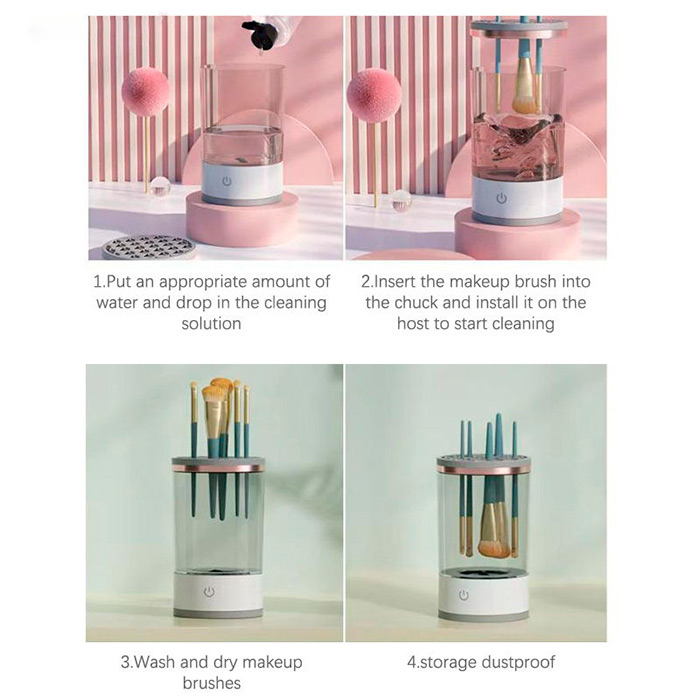 CleanMakeup, zařízení pro čištění a skladování štětců na make-up - Image 8