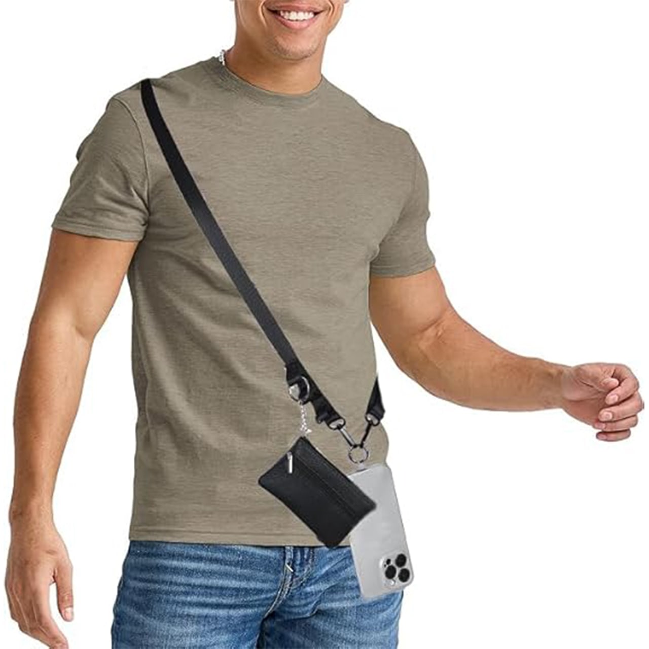 Minimalistický design, který se hodí kamkoli, a přidaná kapsička se 3 přihrádkami.