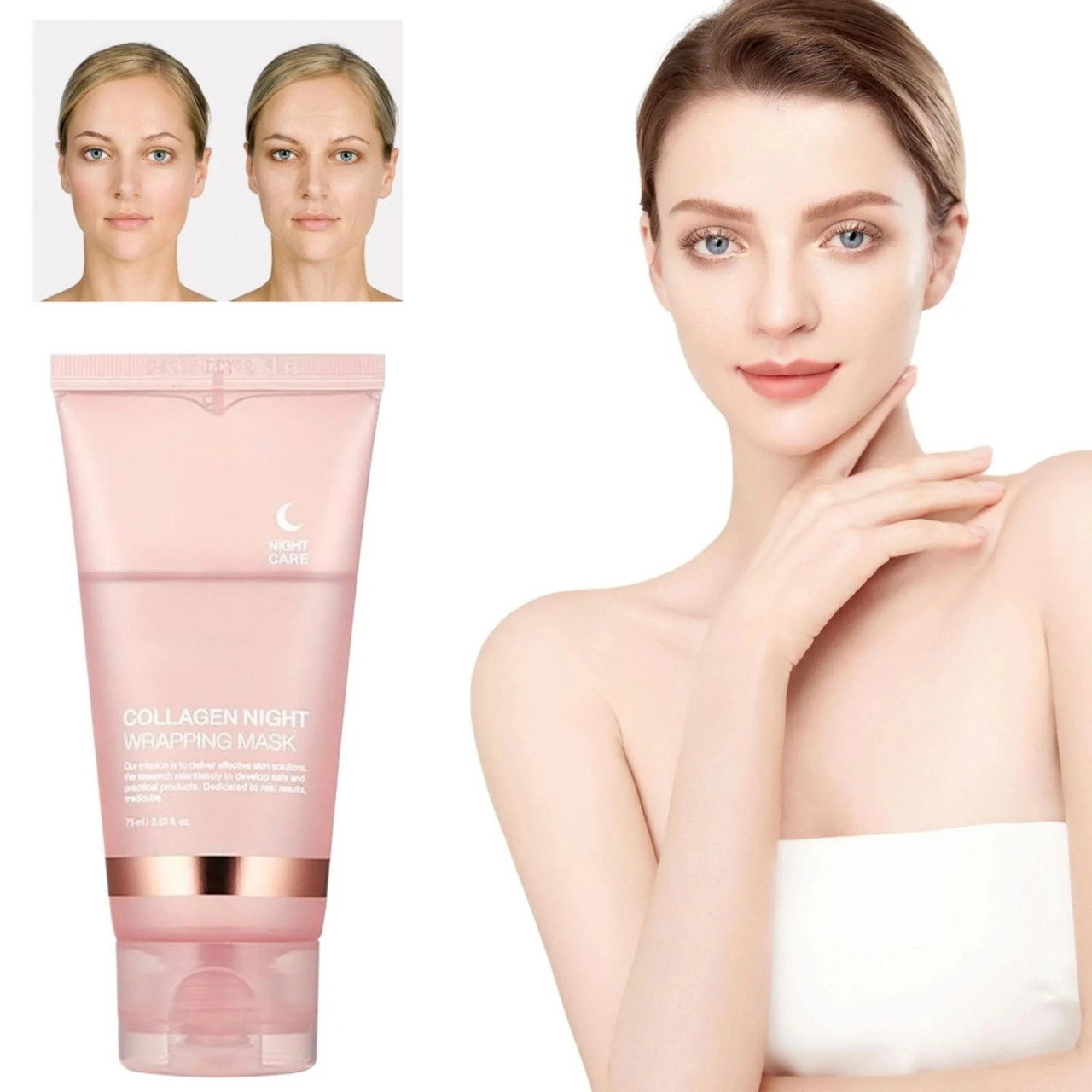 CollagenMask, kolagenová noční pleťová maska s peel-off efektem - Image 10