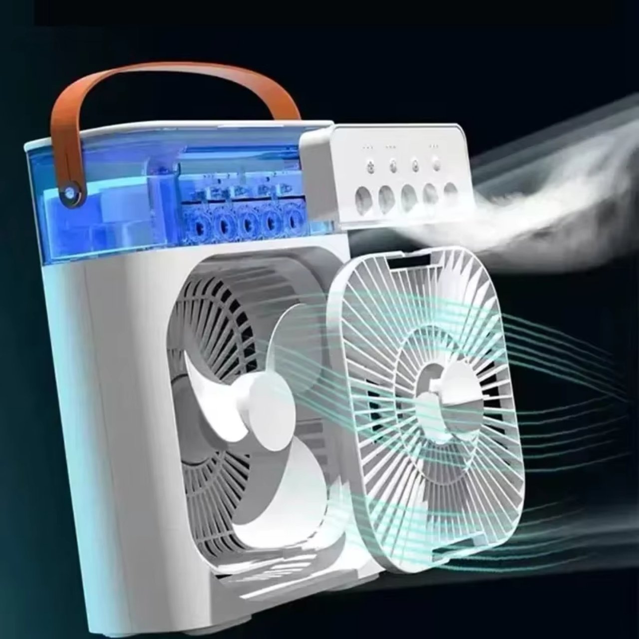 Chlaďte, zvlhčujte a vytvářejte atmosféru v jednom produktu 3-v-1.