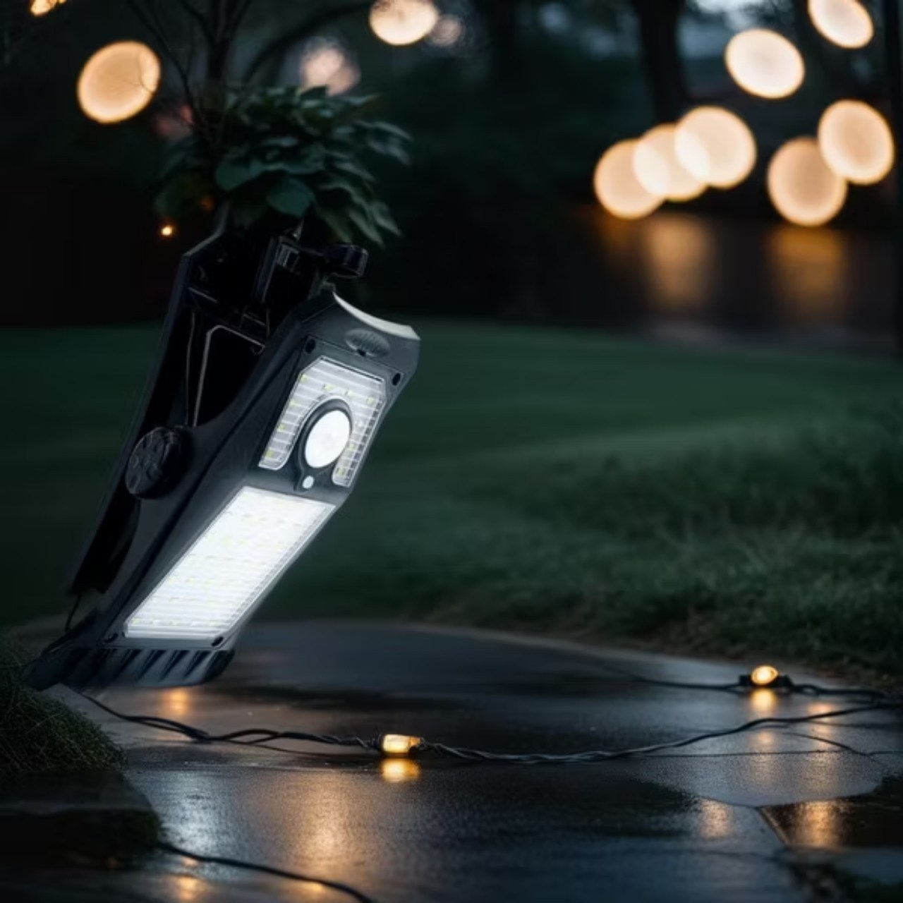 DeckClip, solární zahradní osvětlení s klipem a senzorem pohybu - Image 4