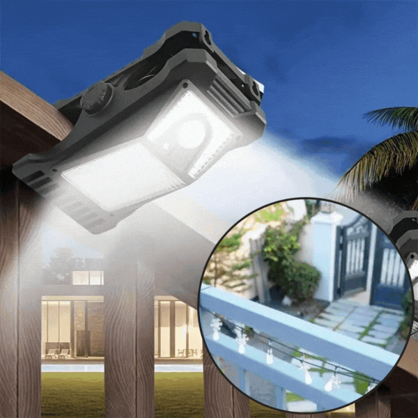 DeckClip, solární zahradní osvětlení s klipem a senzorem pohybu - Image 10