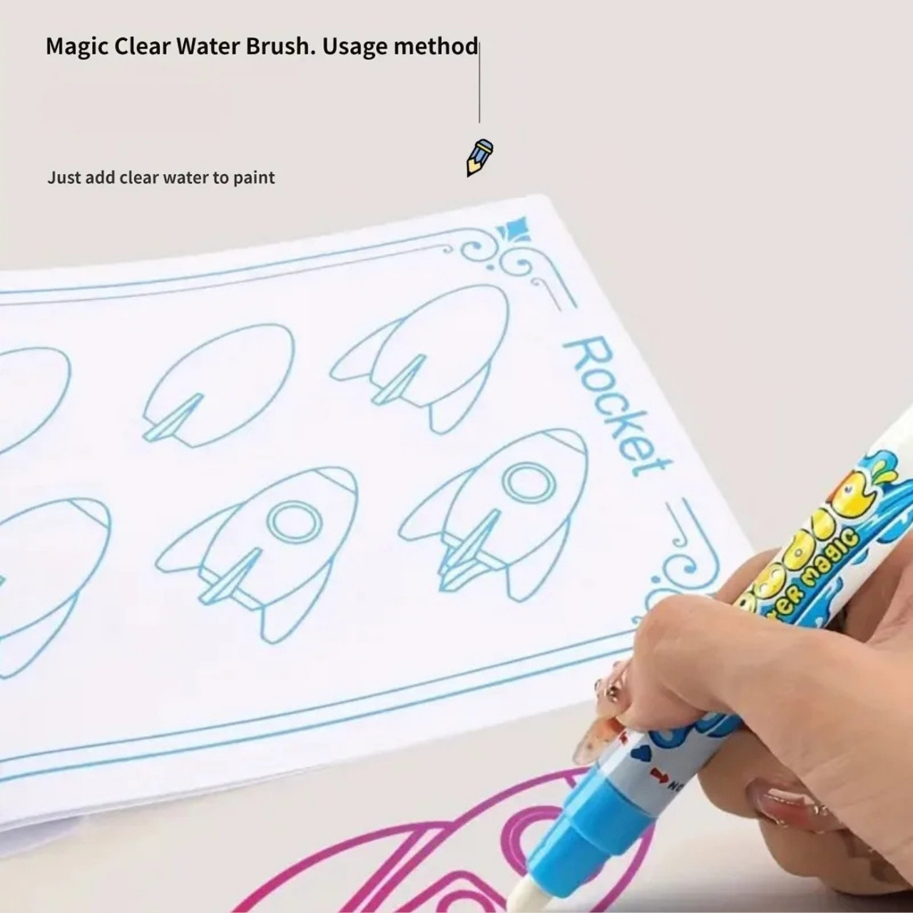 DoodleMat, kouzelná vodní kreslicí podložka - Image 5
