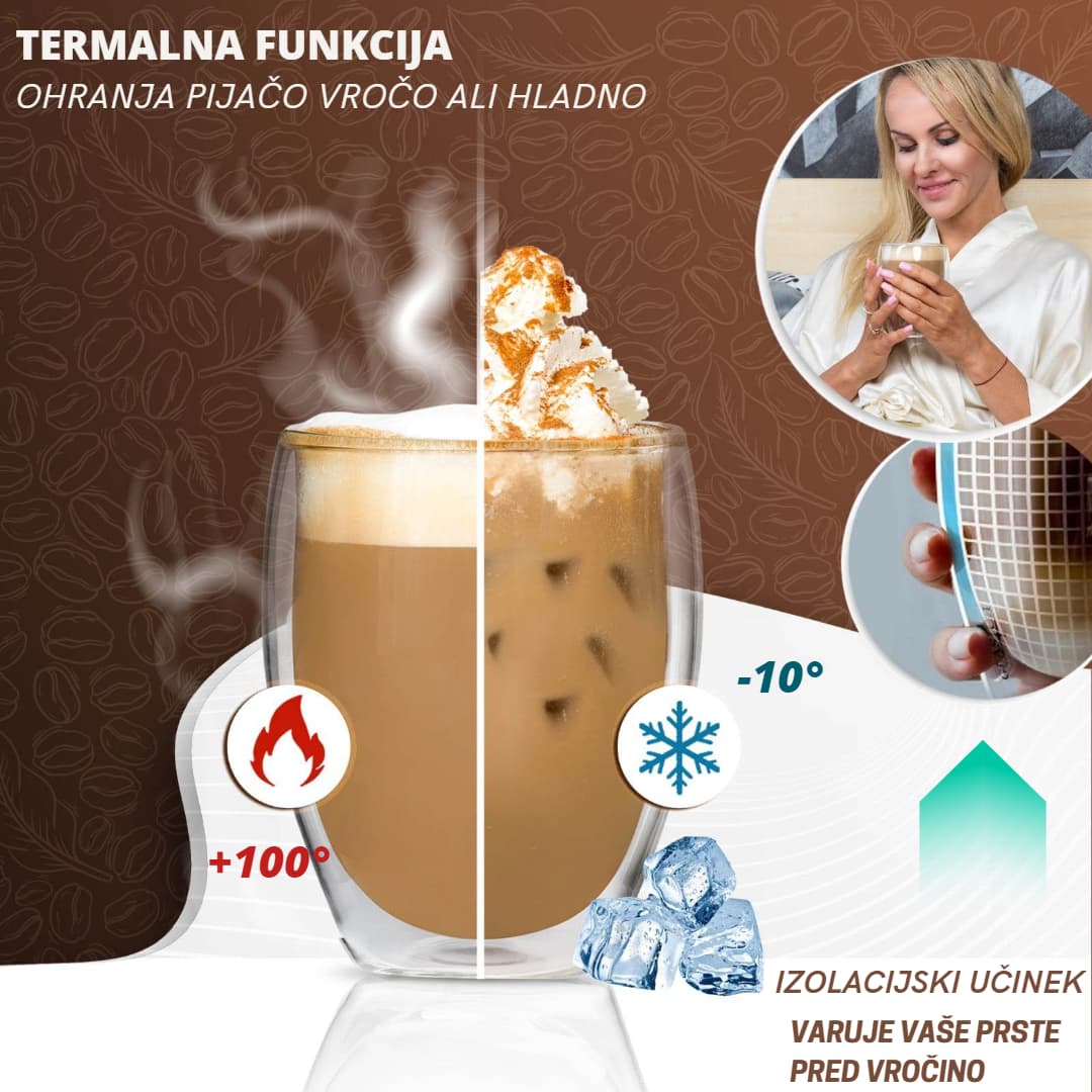 DoubleCups, dvoustěnné sklenice (4 ks.) - Image 3