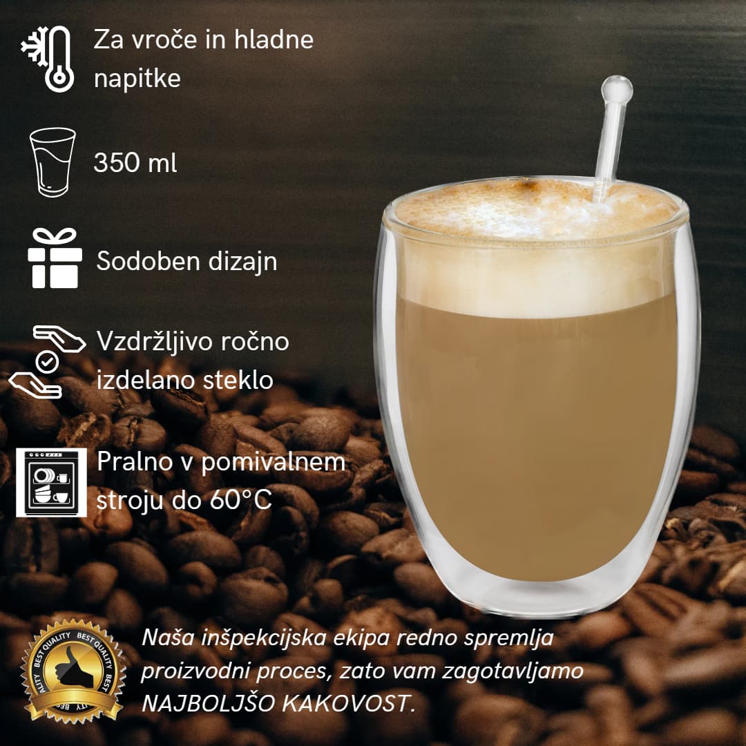 DoubleCups, dvoustěnné sklenice (4 ks.) - Image 5