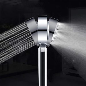 DoubleShower, dokonalá oboustranná sprchová rukojeť se zabudovaným dávkovačem mýdla - Image 2