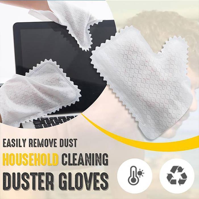 DustGloves, 20 kusů čisticích rukavic na různé povrchy - Image 2