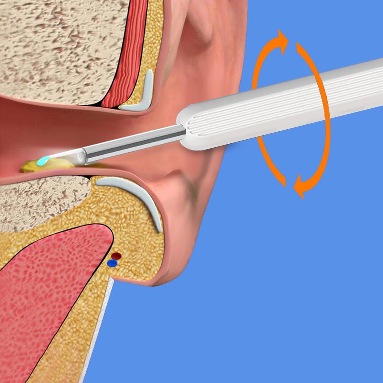 EarStick, pomocník na čištění ušního mazu s kamerou - Image 2