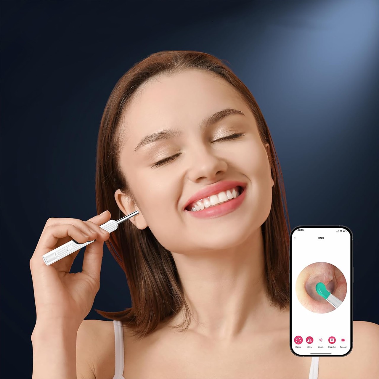 EarStick, pomocník na čištění ušního mazu s kamerou - Image 3