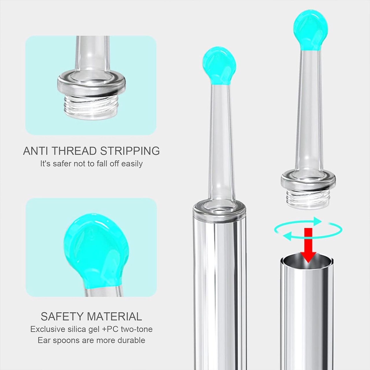 EarStick, pomocník na čištění ušního mazu s kamerou - Image 4