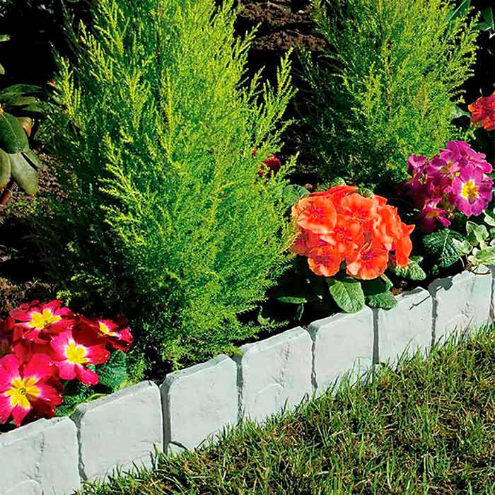 Edges, dekorativní okraj pro zahradní a okrasné rostliny (10 kusů) - Image 8