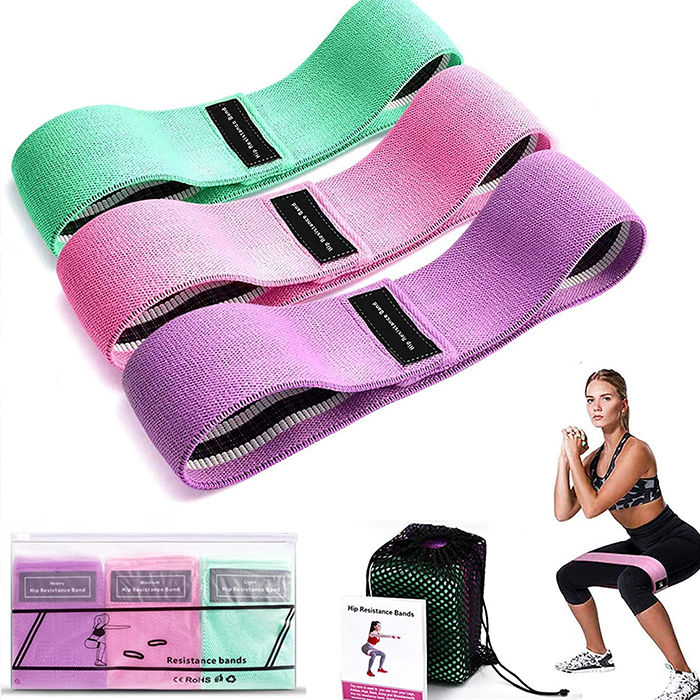 ExerciseBands, 3-dílná sada elastických gum na cvičení - Image 7