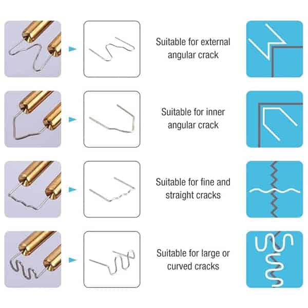 ExtraRepairSet, dodatečných 200 sponek pro soupravu pro svařování CrackRepairSet - Image 2