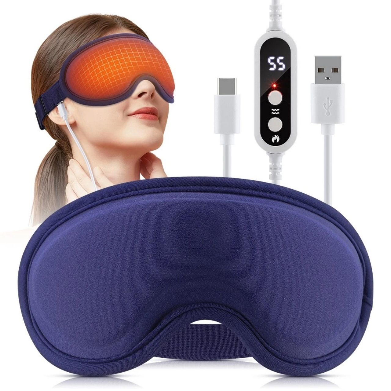 EyeMask, vyhřívaná masážní maska na oči - Image 8