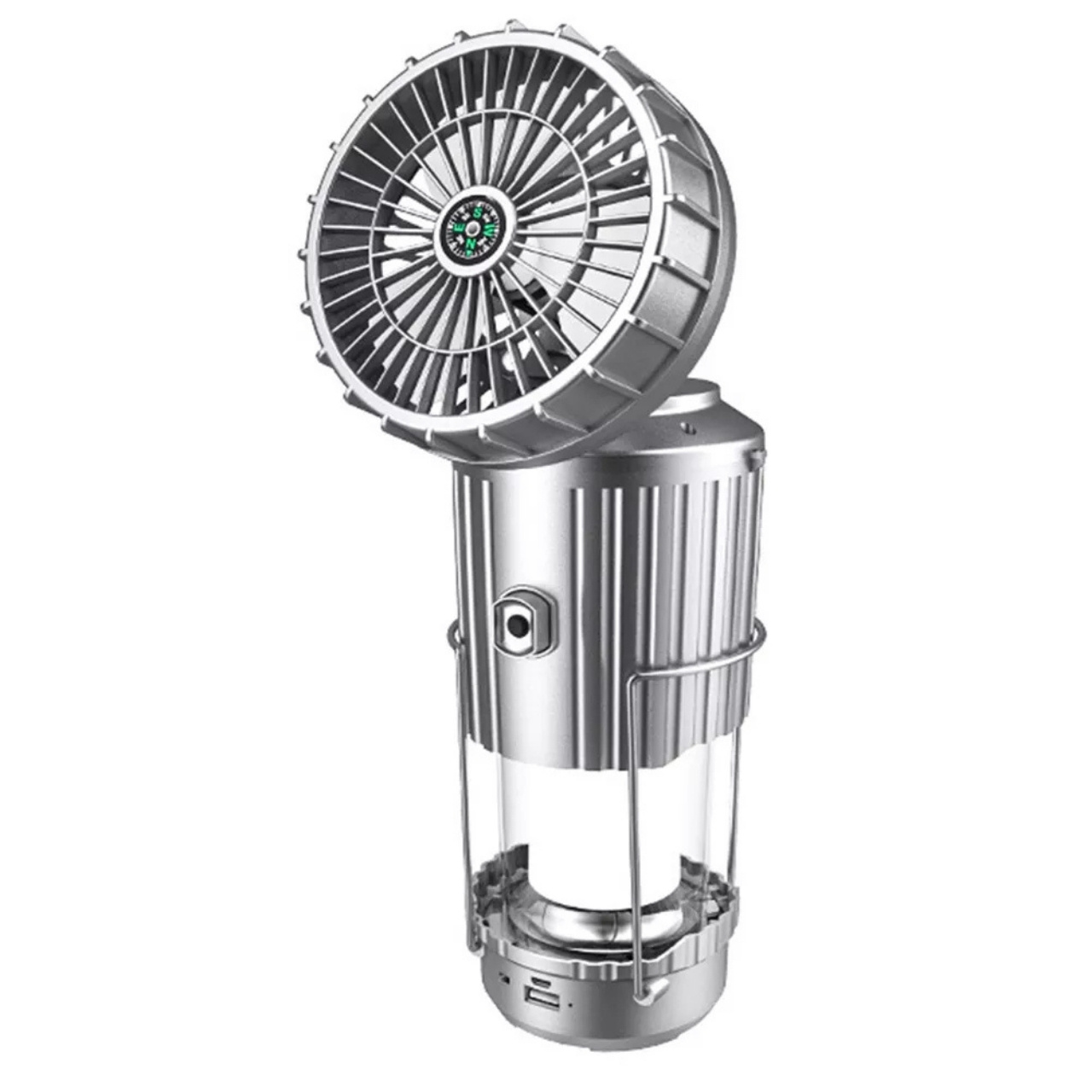 Fan, multifunkční 5 v 1 solární LED světlo s ventilátorem - Image 2