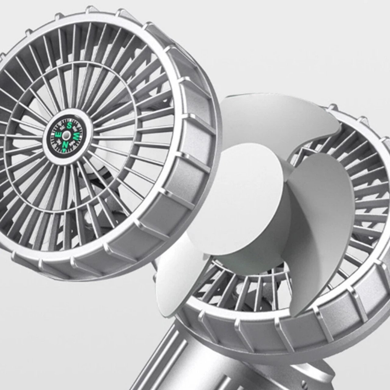 Fan, multifunkční 5 v 1 solární LED světlo s ventilátorem - Image 8