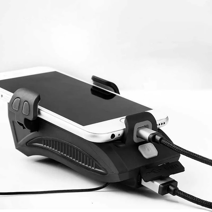 FastBike, světlo na kolo, nabíjecí stanice, držák na telefon a zvonek v jednom - Image 9
