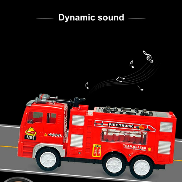 FireFighter, hasičský hasičský vůz pro děti - Image 6