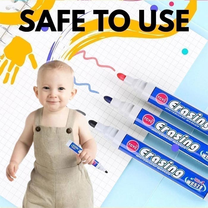FloatPens, magické fixy, se kterými kreslíte roztomilé obrázky plovoucí na vodě - Image 3