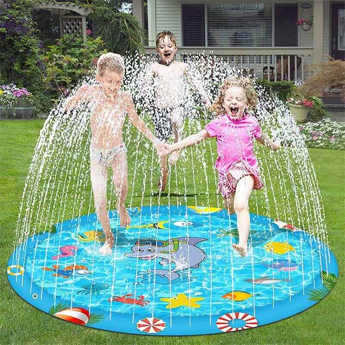 FunPool, nafukovací bazén s fontánou, který je vhodný pro děti i domácí zvířata. - Image 2