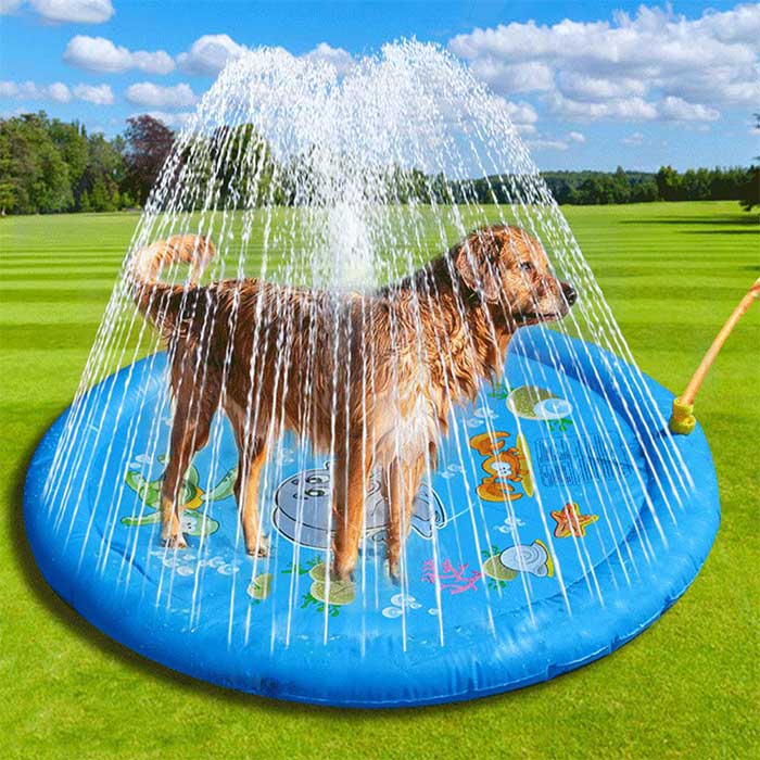 FunPool, nafukovací bazén s fontánou, který je vhodný pro děti i domácí zvířata. - Image 3