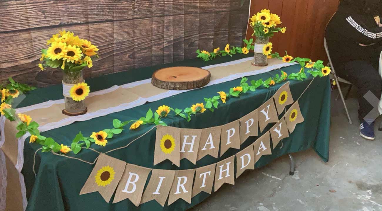 GarlandSunflower, umělý slunečnicový věnec s přírodním vzhledem (2 kusy) - Image 10