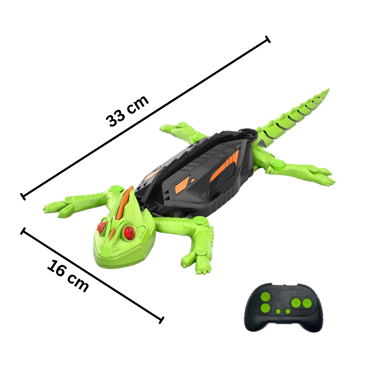 Gecko, dálkově ovládaný ještěr, který leze po podlahách a stěnách - Image 2