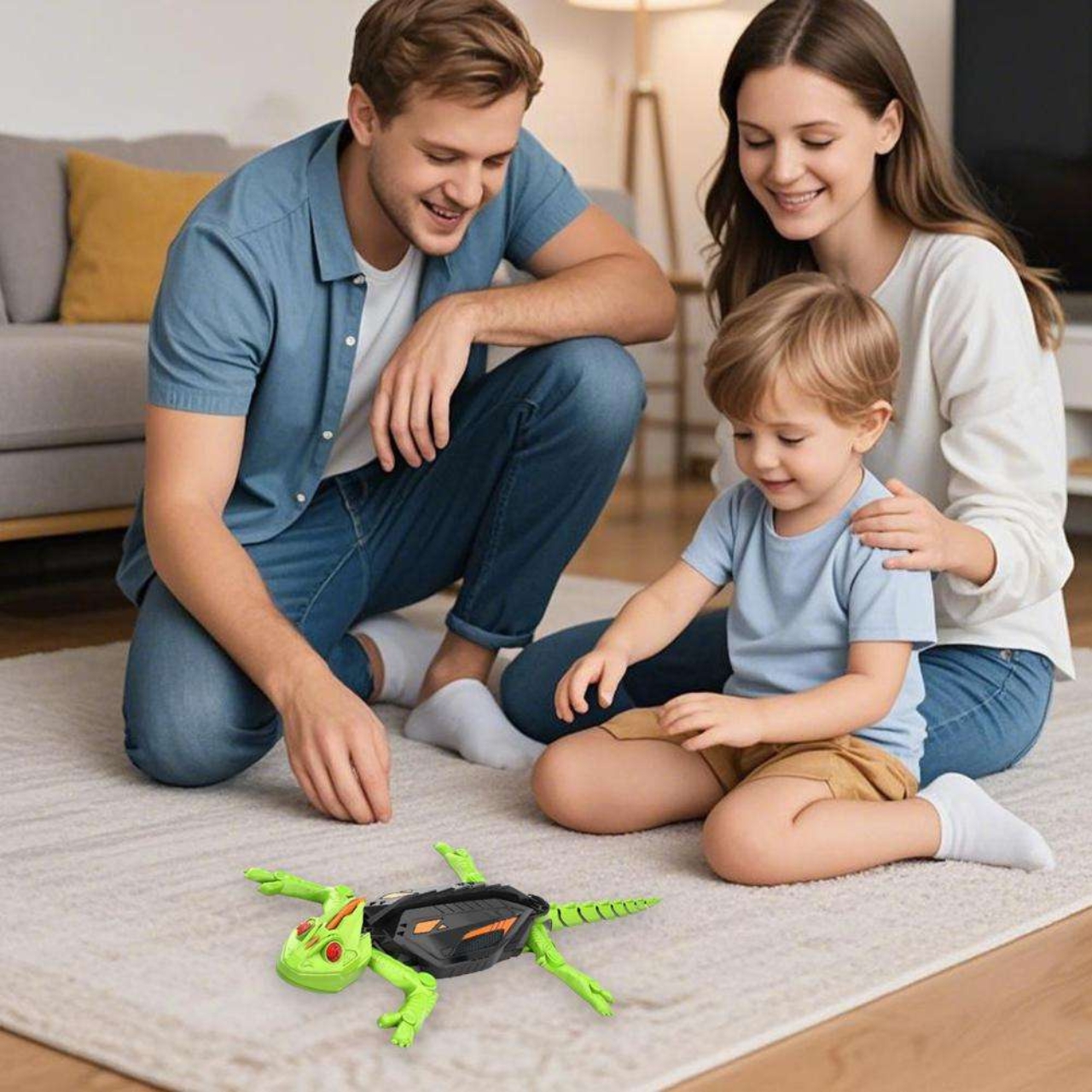 Gecko, dálkově ovládaný ještěr, který leze po podlahách a stěnách - Image 7