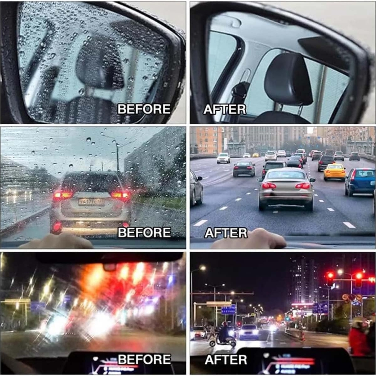 Ne poškozuje povrchy a prodlužuje životnost skla.