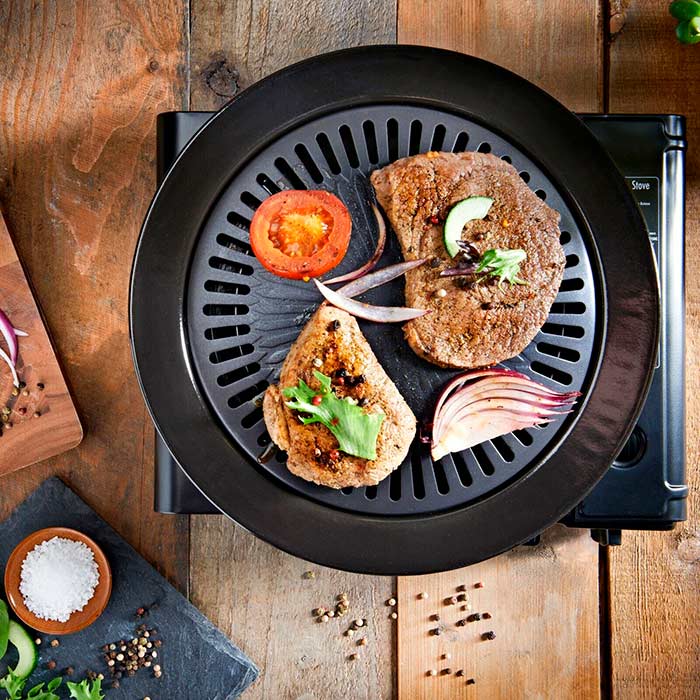 GrillPan, grilovací deska, která se dá použít venku nebo uvnitř - Image 8