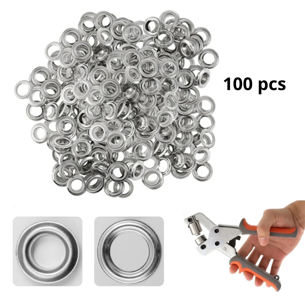 Grips, 100 kovových kroužků pro GripTool - Image 3