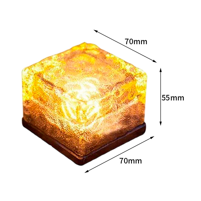 IceCubeLights, solární zahradní osvětlení ve tvaru kostky (2 ks) - Image 2
