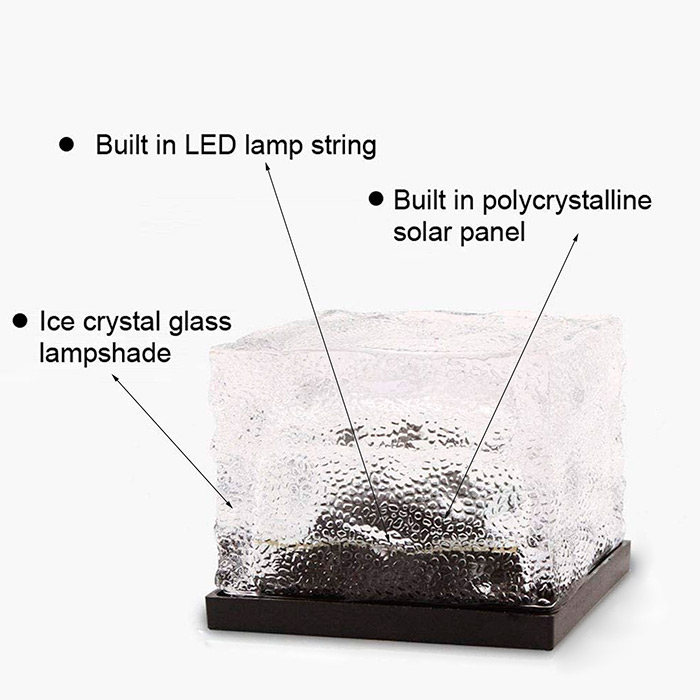 IceCubeLights, solární zahradní osvětlení ve tvaru kostky (2 ks) - Image 4